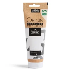 Pebeo Origin Acrylics akrylfarve 120 ml Mixing white 38