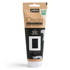 Pebeo Origin Acrylics akrylfarve 120 ml Mars black 39