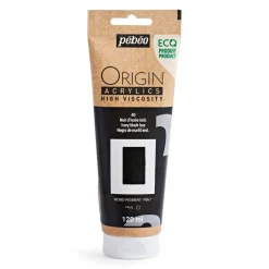Pebeo Origin Acrylics akrylfarve 120 ml Ivory black hue 40