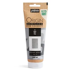Pebeo Origin Acrylics akrylfarve 120 ml Silver 42