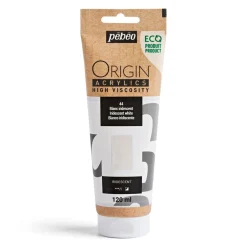 Pebeo Origin Acrylics akrylfarve 120 ml Iridescent white 44
