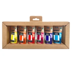 Pebeo Origin Acrylics Essentials 12-pak, 12×60 ml i en bred palet