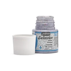 Pebeo Setacolor 45 ml tekstilfarve Transparent Glitter Multicolored