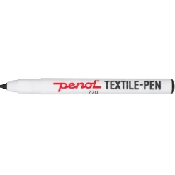 Penol770 mærkepen.tekstil sort