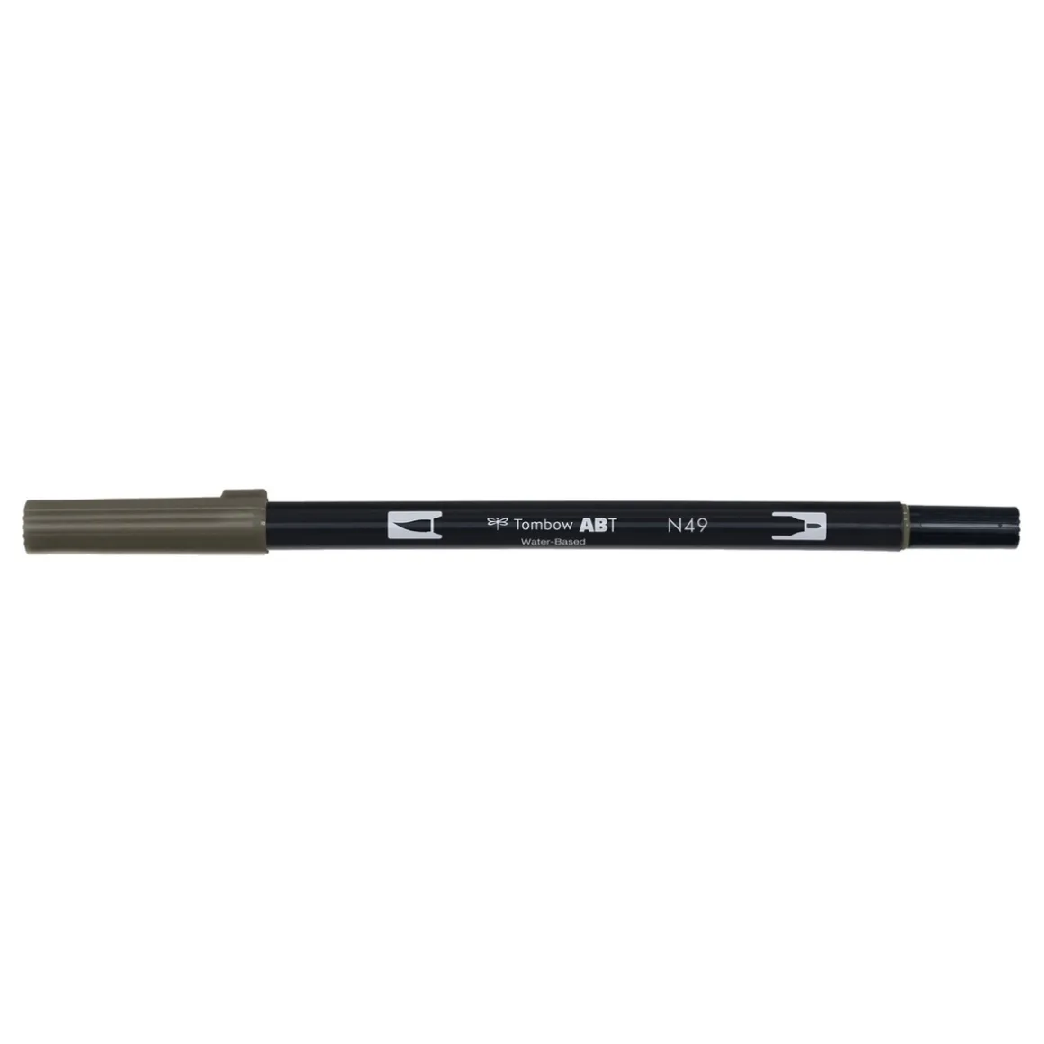Penselpen Tombow ABT Dual Brush Pen Warm Gray 8 49