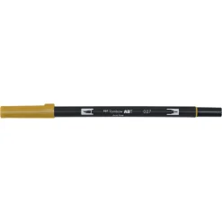 Penselpen Tombow ABT Dual Brush Pen Dark Ochre 027