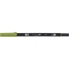 Penselpen Tombow ABT Dual Brush Pen Dark Olive 158