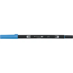 Penselpen Tombow ABT Dual Brush Pen Cyan 476