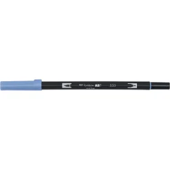 Penselpen Tombow ABT Dual Brush Pen Peacock Blue 533