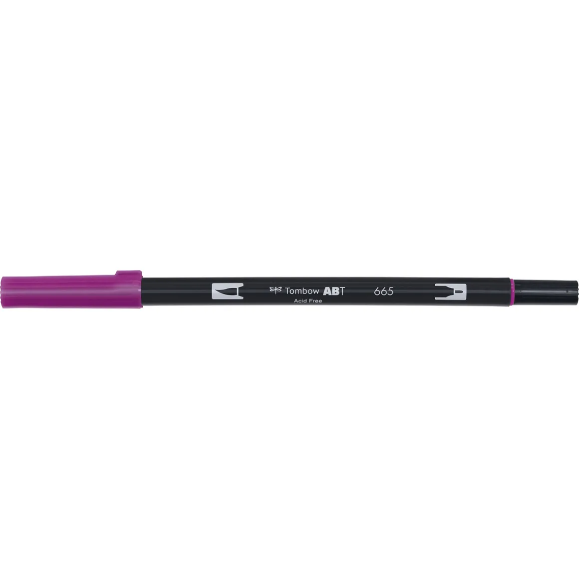 Penselpen Tombow ABT Dual Brush Pen Purple 665