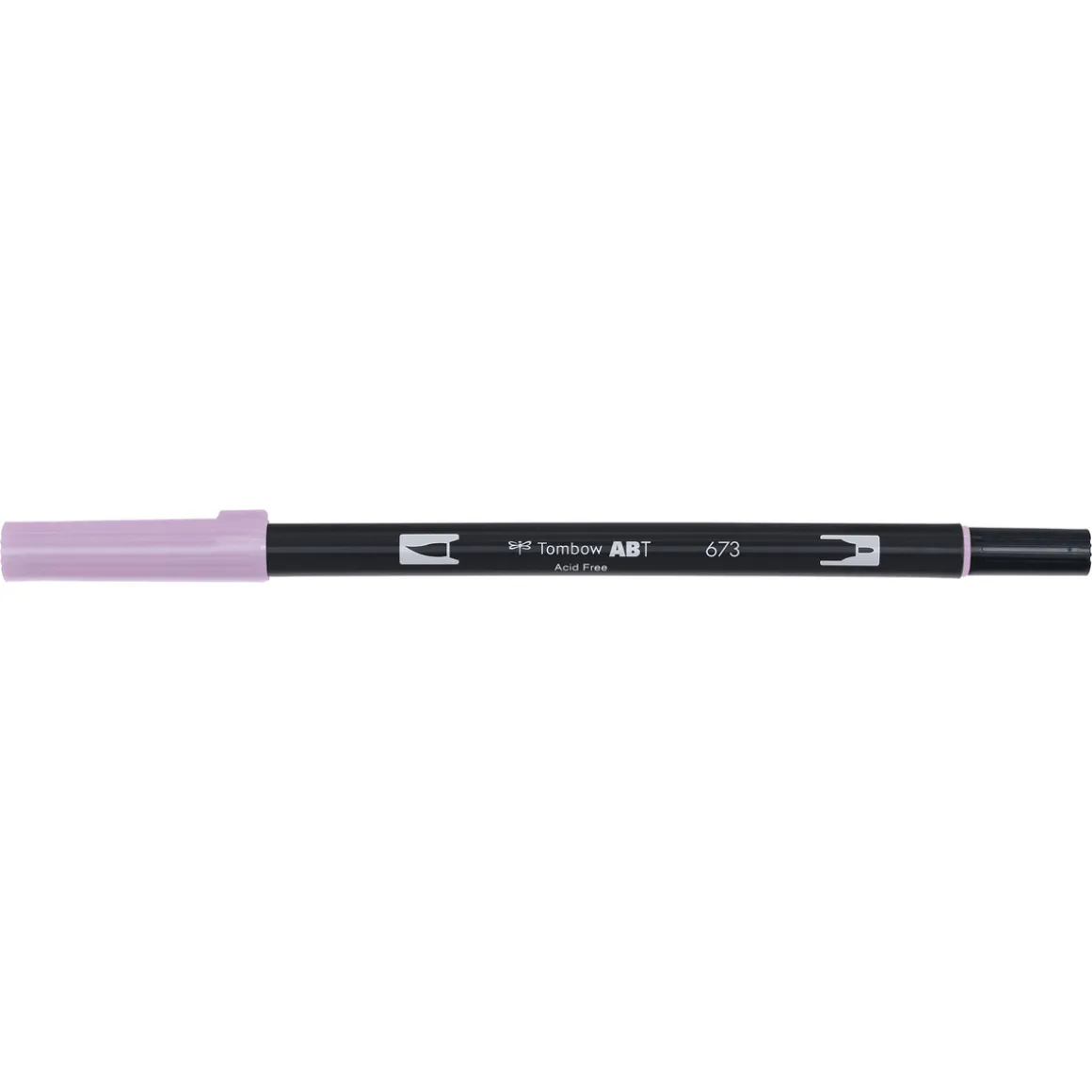 Penselpen Tombow ABT Dual Brush Pen Orchid 673