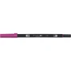 Penselpen Tombow ABT Dual Brush Pen Rhodamine Red 725