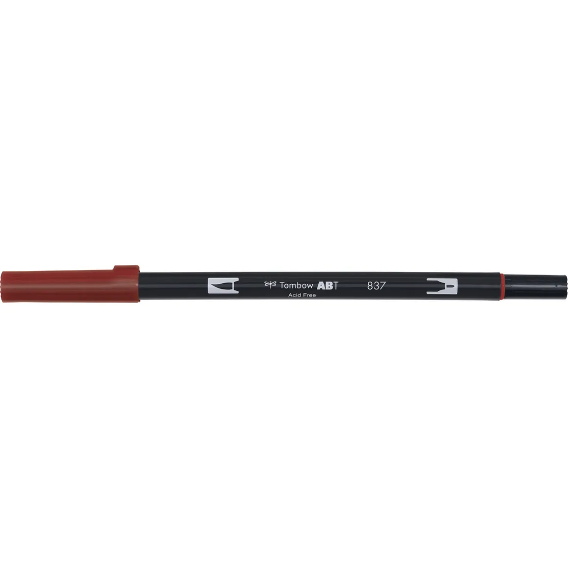 Penselpen Tombow ABT Dual Brush Pen Wine Red 837