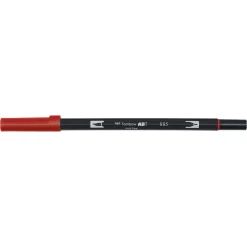 Penselpen Tombow ABT Dual Brush Pen Warm Red 885
