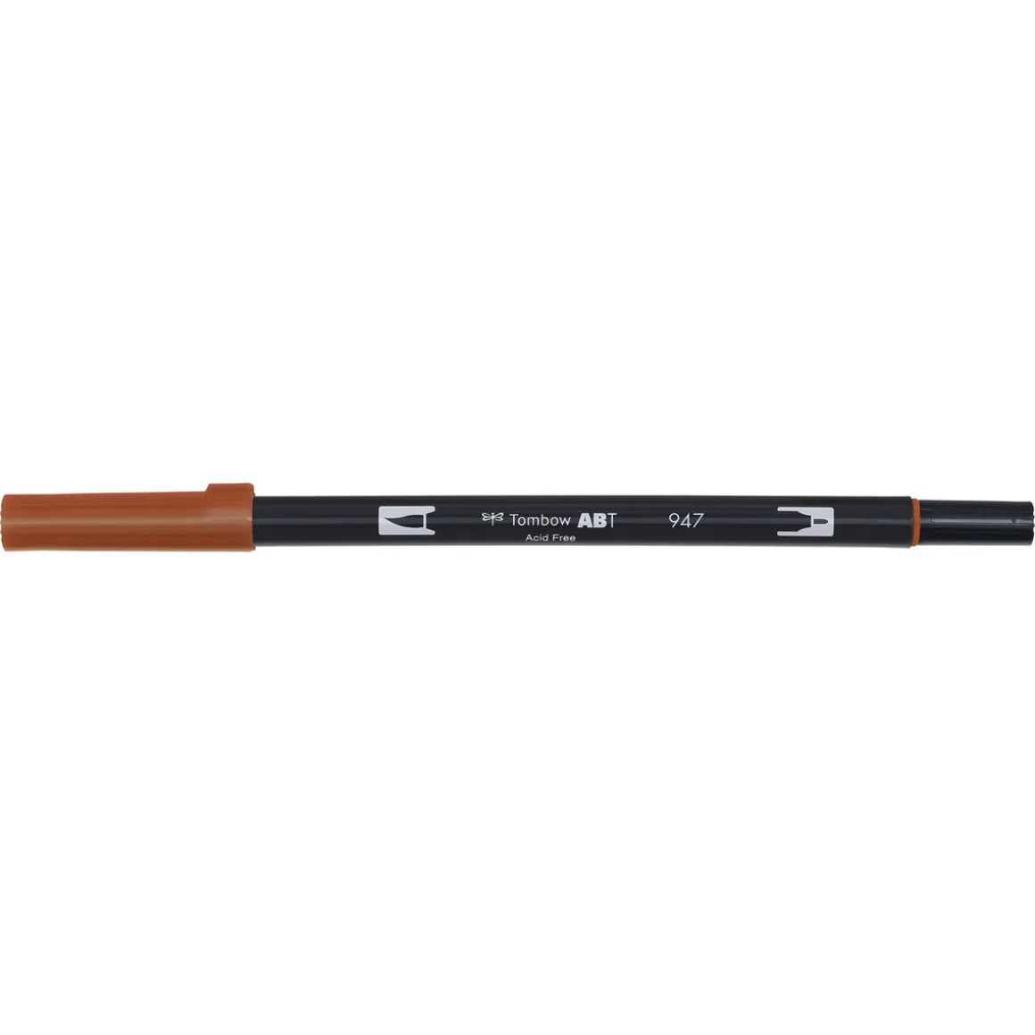 Penselpen Tombow ABT Dual Brush Pen Burnt Sienna 947