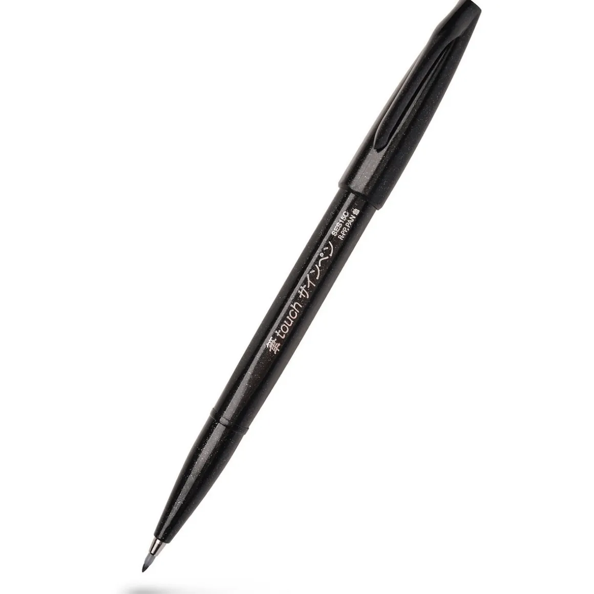 Pentel Brush Sign Pen Touch SES15C – sort penselspidspen