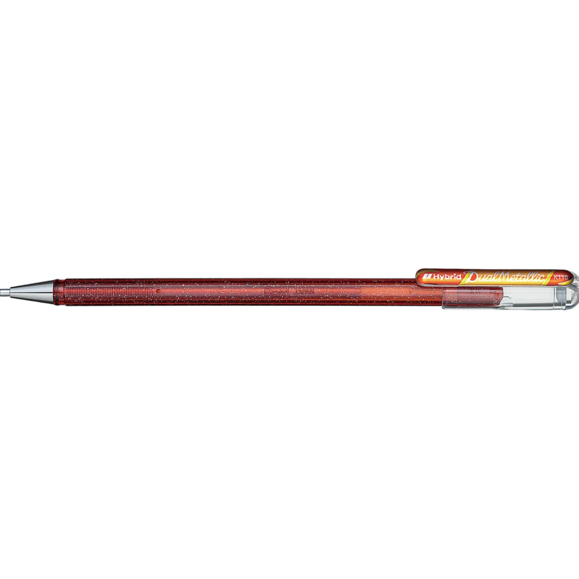 Pentel Met Roller orange/gul