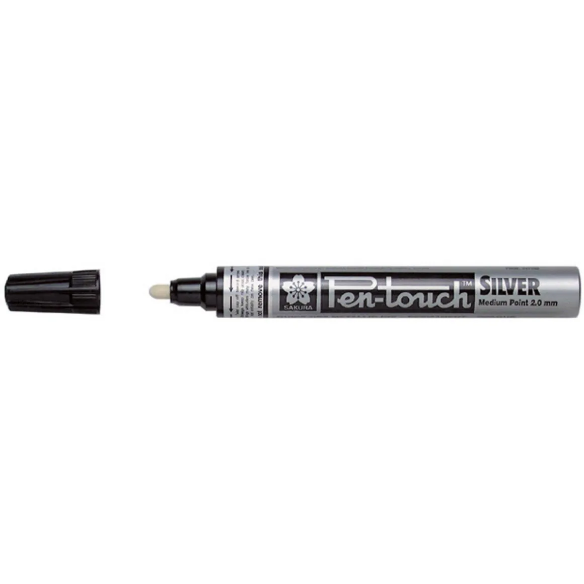 Pen-Touch Marker 2,0 sølv