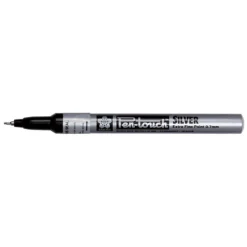 Pen-Touch Marker 0,7 sølv