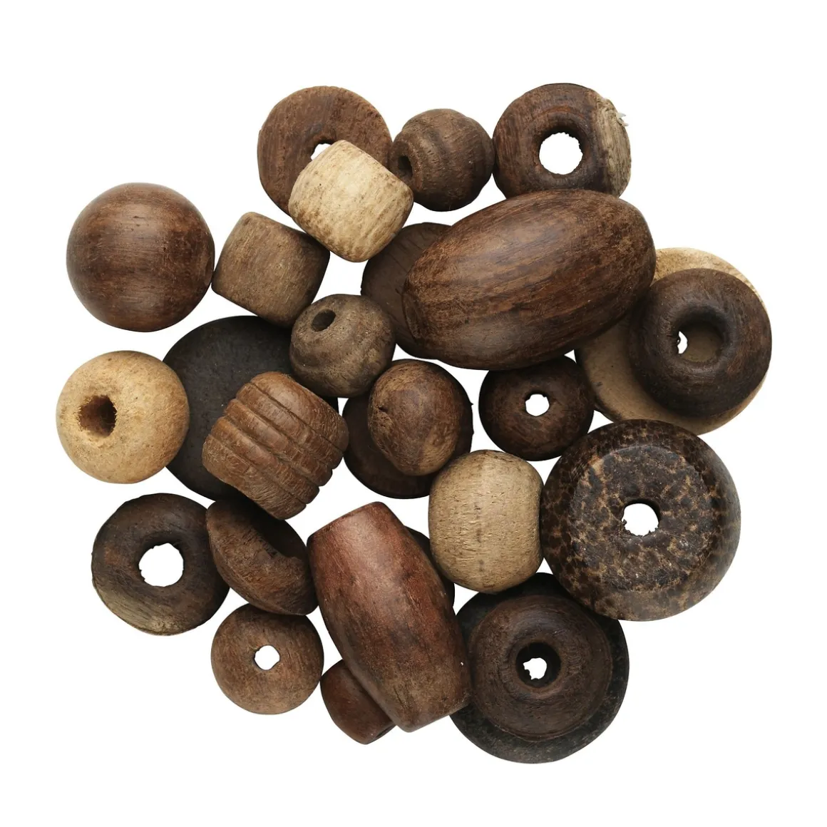 Perlemix træ naturfarvede