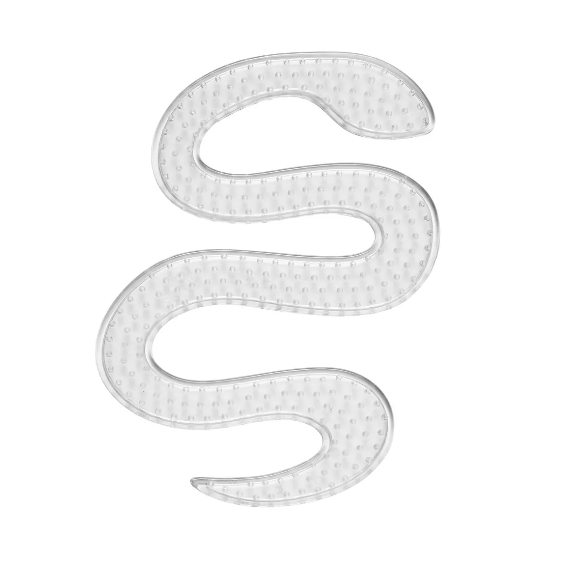 Perleplade Midi slange, 14,5×10,5 cm – til vores rørperler med Ø5 mm
