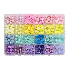 1100 perler i perlemix – omskifteligt, megasjovt og pastelfarvet!