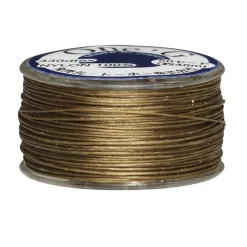 Perletråd TOHO guld, 46 meter – 0,2 mm i diameter