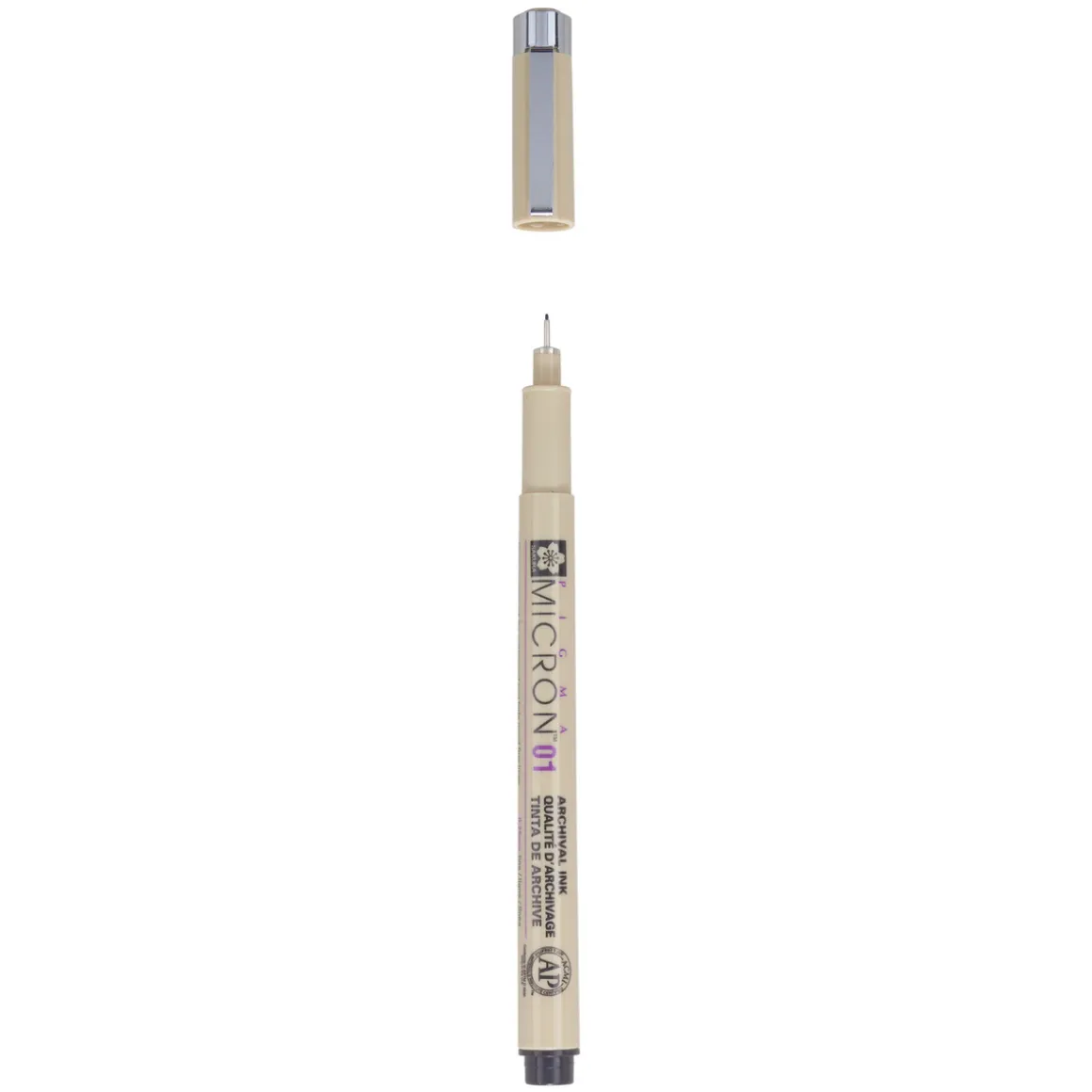 Pigma Micron 01 sort 0,25 mm