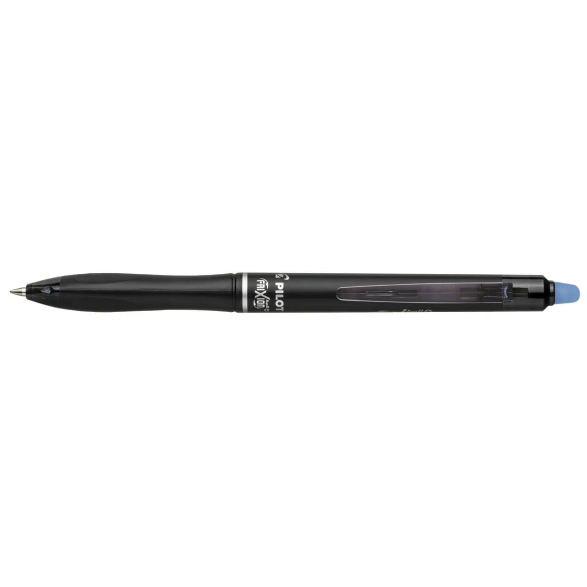 Pilot Frixion Ball+ 0,7 mm, blå blækpen med udviskeligt blæk/gel ink