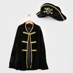 Piratdragt – Skip ohøj i sort velour