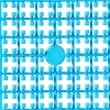 Pixelperler turkis no. 198