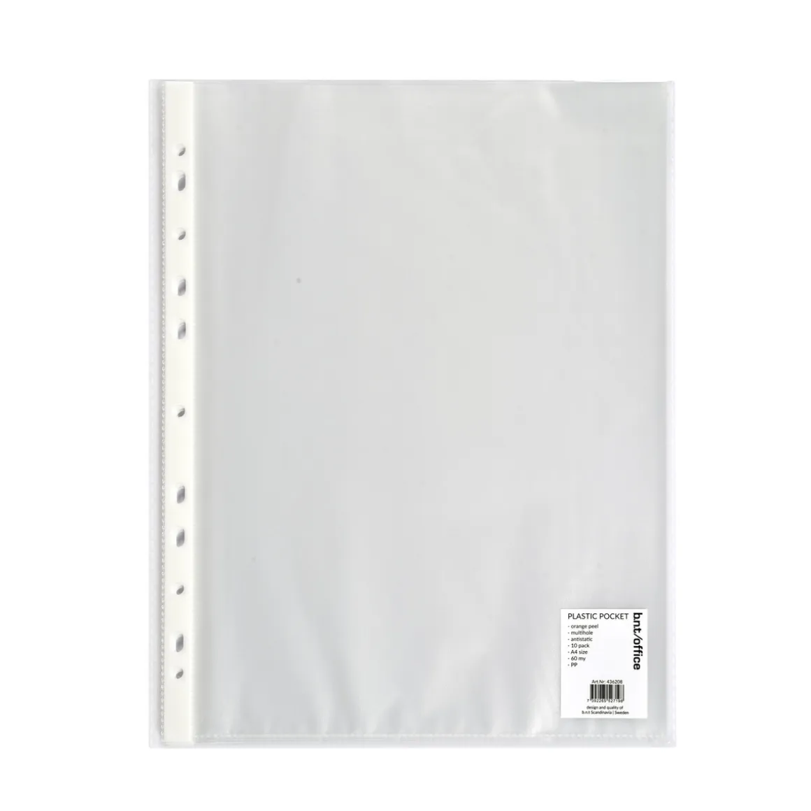 Plastlommer A4 40 my 10stk/pk