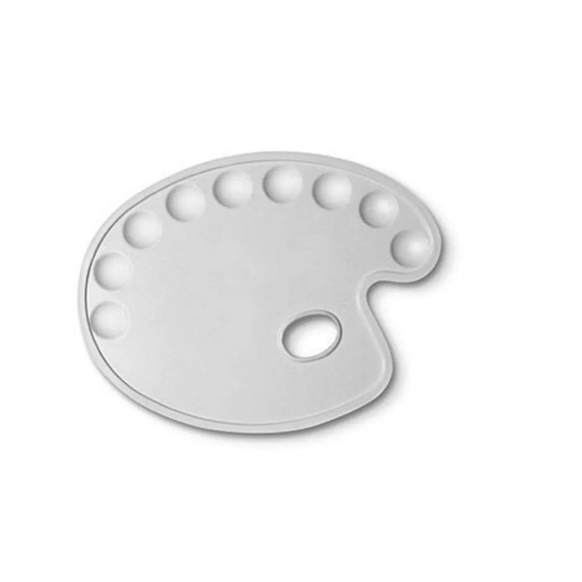 Plastpalet P186 oval 27x36