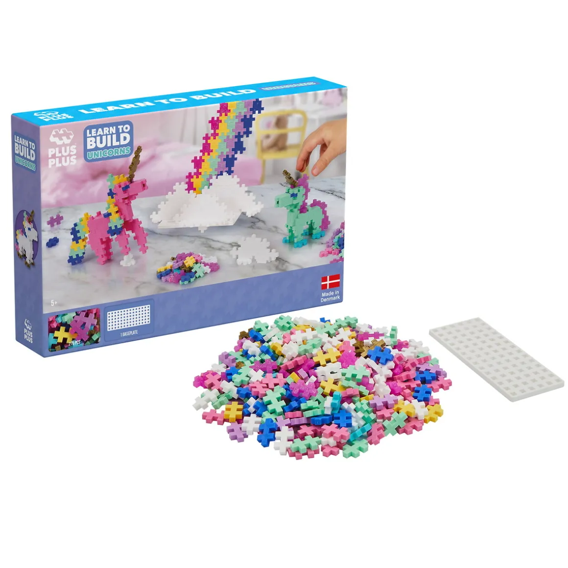 Plus-Plus Build unicorns/enhjørninger
