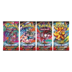 Pokémon TCG Mega Evolution Chaos Rising – OBS! Prisen gælder kun EN boosterpack (10 kort)