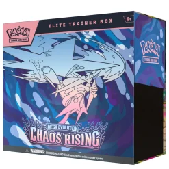 Pokémon TCG Mega Evolution Chaos Rising Trainer Box med 9 booster-packs!
