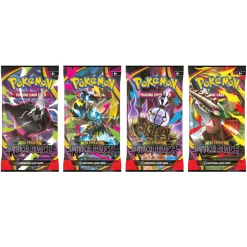 Pokémon TCG Mega Evolution Pitch Black – OBS! Prisen gælder kun EN boosterpack (10 kort)