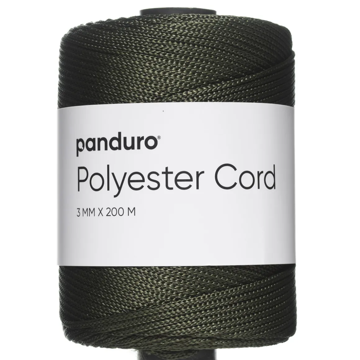 Polyestersnor 200 meter, Ø3 mm, skovgrøn