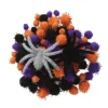 Pom Pom Mix Halloween, glitrende pomponer og to fluffy edderkopper!