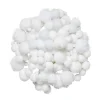 Pom Pom mix 150 stk. hvide – masser af fine lodne pomponer!