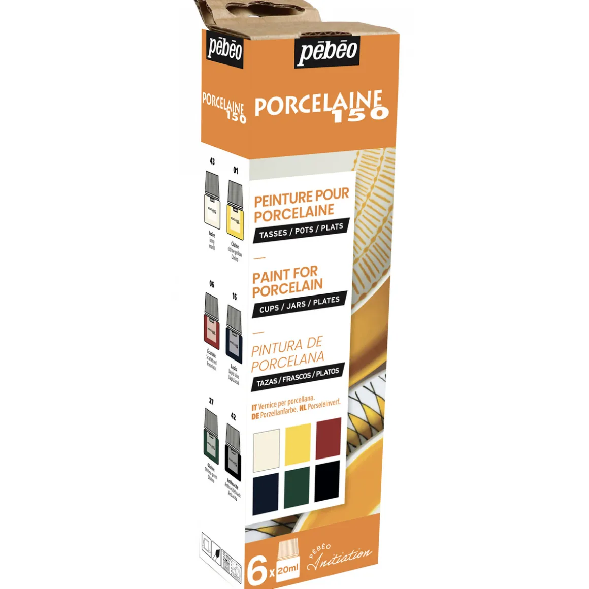 Porcelaine 150 gloss 6x20ml