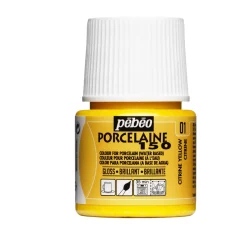 Porcelænsfarve gul 45 ml T/O