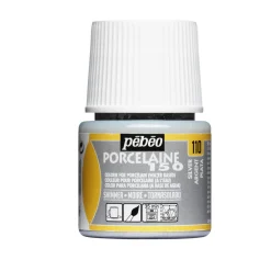 Porcelænsfarve 45 ml sølv
