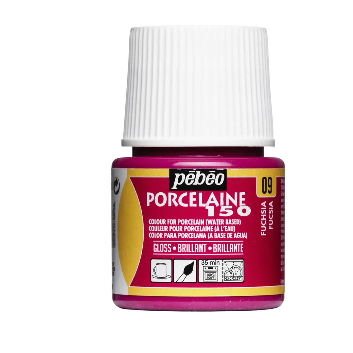 Porcelænsfarve rosa 45 ml