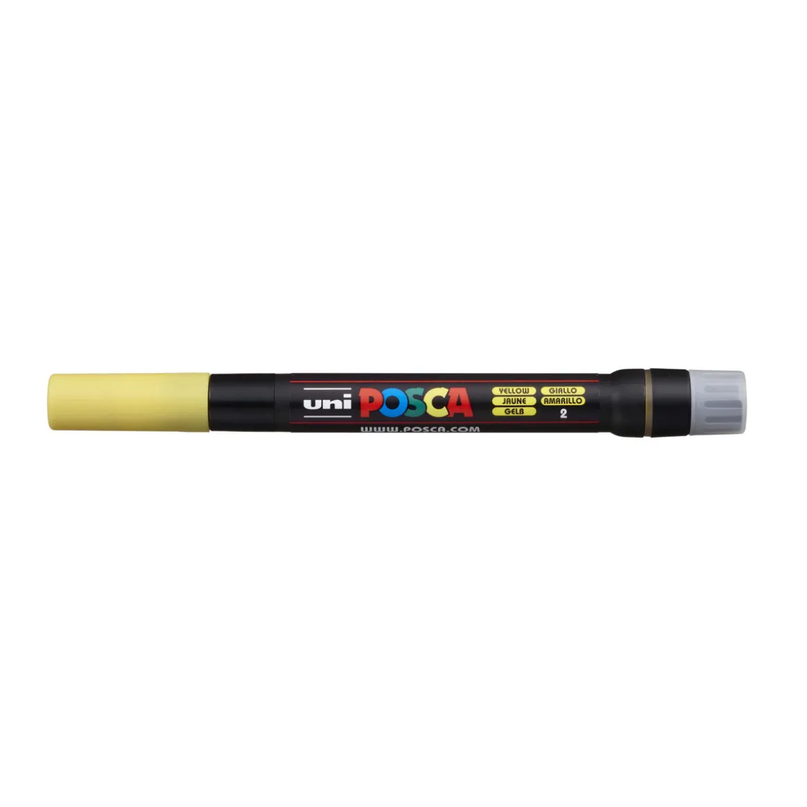 Posca Brush Yellow 1-10 mm