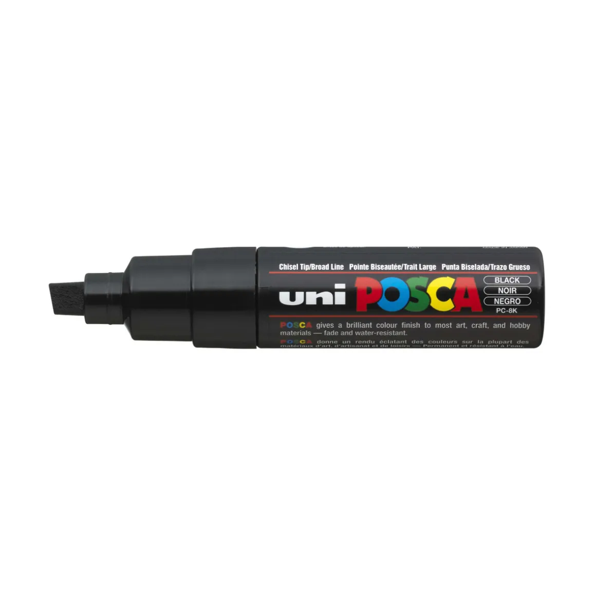 Posca PC-8K Black 46 (8 mm broad tip / chisel)