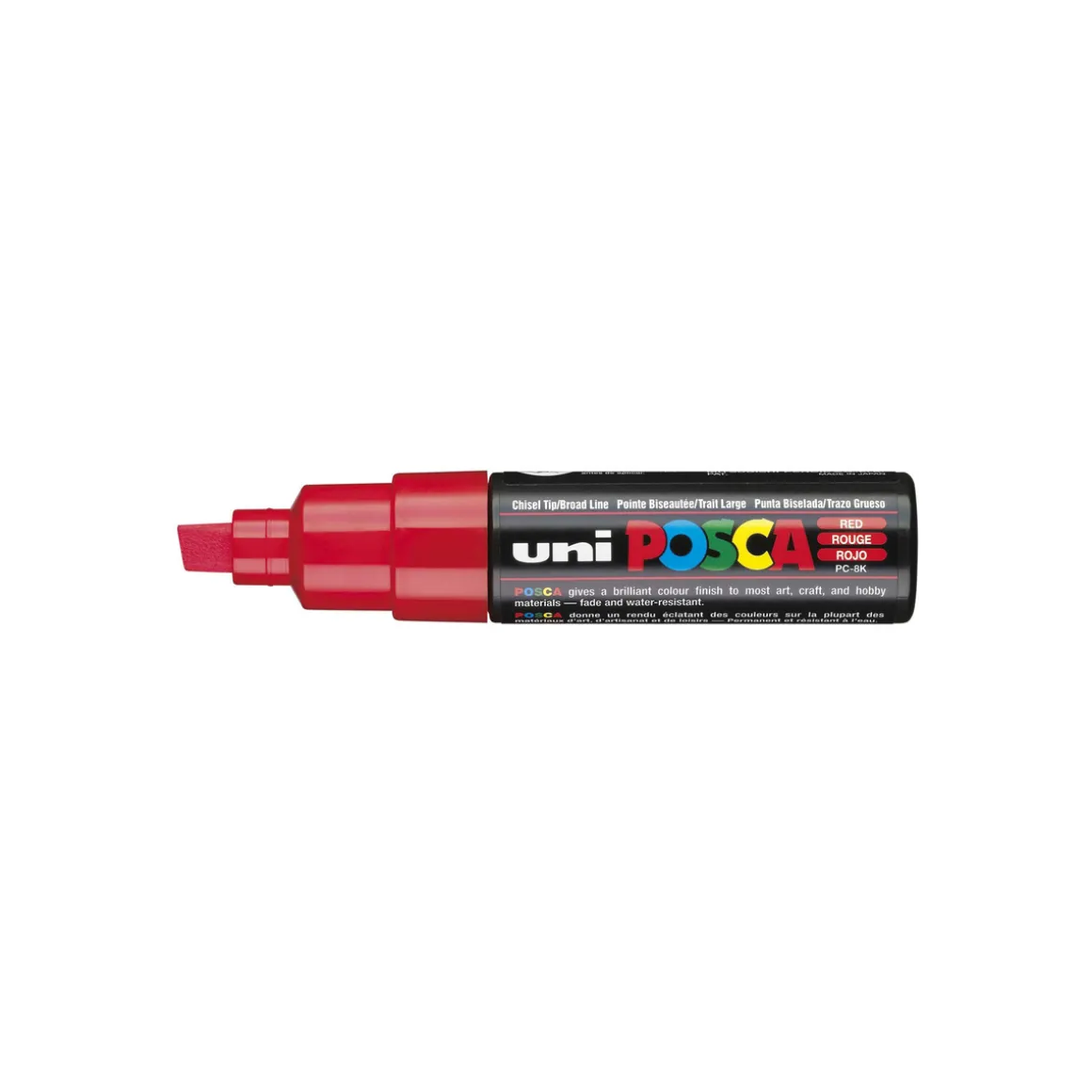 Posca PC-8K Red 40 (8 mm broad tip / chisel)