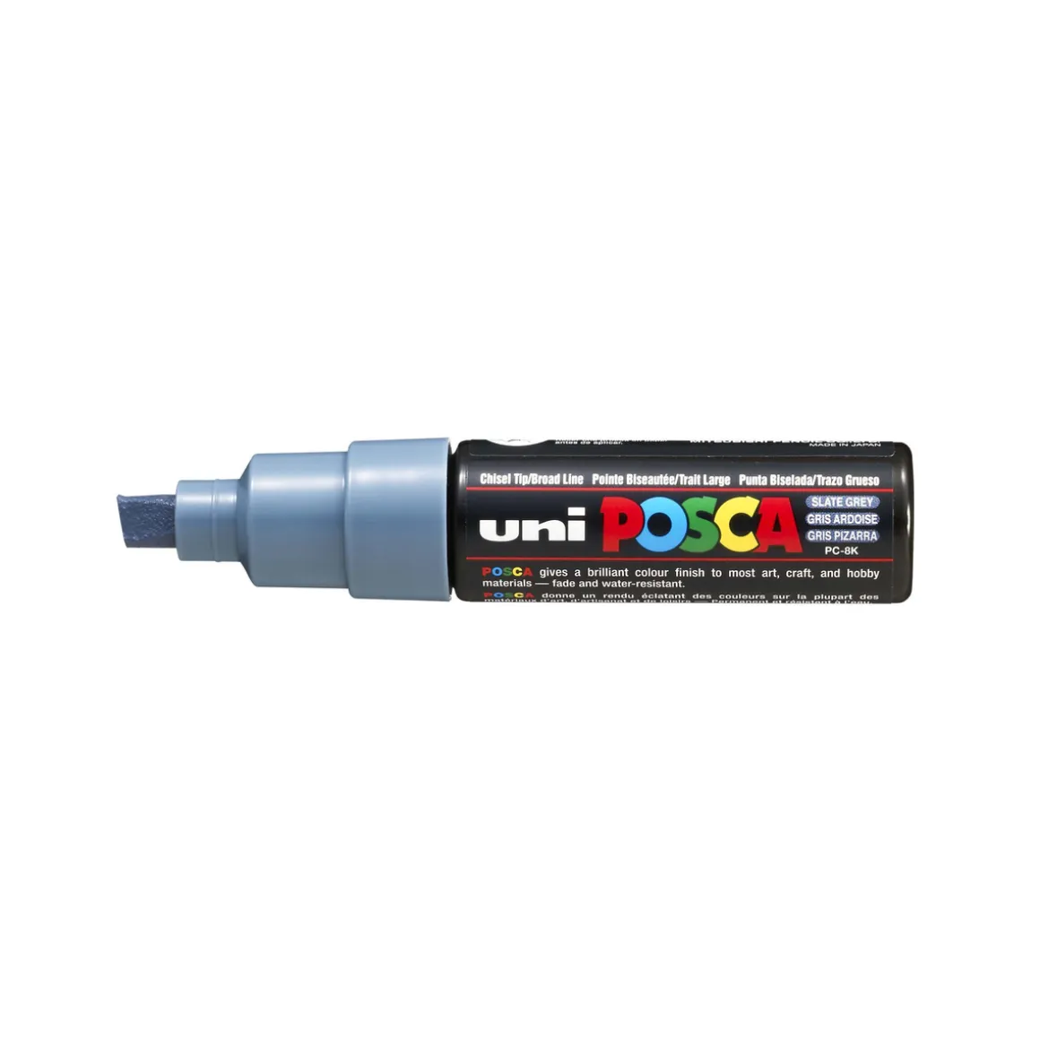 Posca PC-8K Slate Grey 96 (8 mm broad tip / chisel)