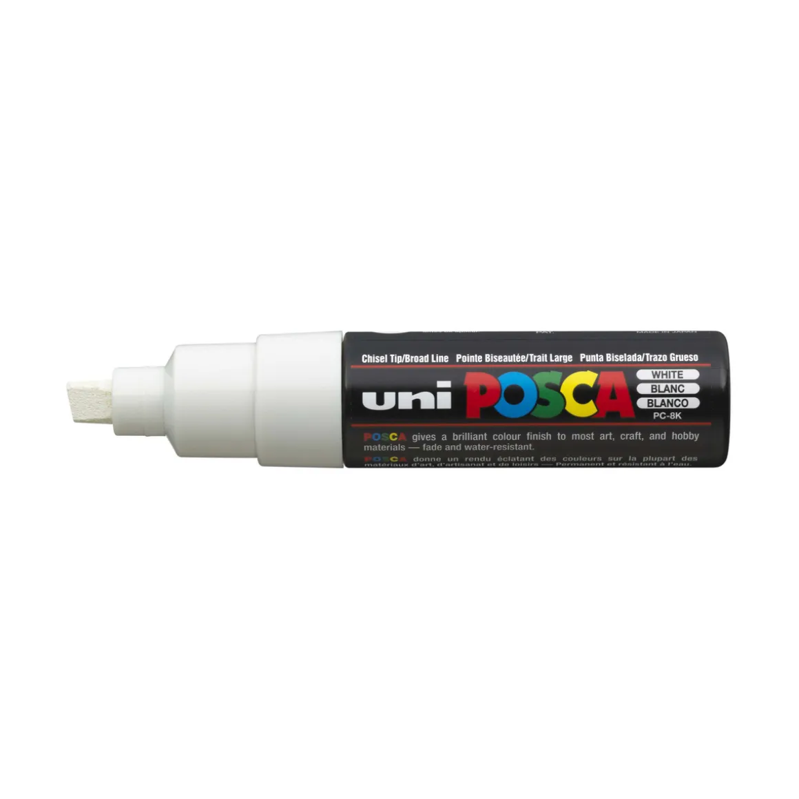 Posca PC-8K White 52 (8 mm broad tip / chisel)