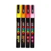 Posca PC3MLx4 glitter varm mix